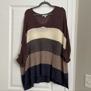 Oversized summer sweater